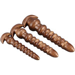 Anal Beads Butt Plugs Beginners Anal Plug Trainer Kit With Narrow Flared Base For Comfortable Long-Term Wear G-Spot Stimulation Adult Sex Toy For Women Men Couple (Large)