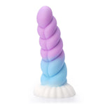 Realistic Monster Silicone Dildo - 7.8" Shaped Liquid Dildo With Strong Suction Cup, Huge Thick Sex Toy For Women, Anal Plug Adult Prostate Massager Sex Toy