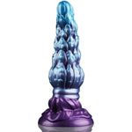 Fantasy Dildo Adult Toys - 7.9" Plant Inspired Huge Monster Dildo With Big Knots, Petal Shaped Silicone Adult Toys With Strong Suction Cup For Vaginal Stimulation, Perfect For Women Men Gay Couple