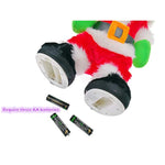 Twerking Santa Electric Toy,Christmas Musical Doll Dancing And Singing Xmas Plush Wiggle Hip Santa Claus Electric Toy Funny Gift(English Song)