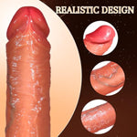 Penis Sleeve Cock Sleeve Vibrator - Penis Pump Male Sex Toys Dildo Sleeve, Penis Extender With Elastic Penis Ring Vibrating Cock Ring To Enlarge Prolong, App & Remote Control Adult Toys 9 Modes
