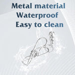 Nipple Clamps Clip With Small Balls Adjustable Metal Nipple Clamps Non-Piercing On Nipple Rings Metal Nipple Toy For Famale