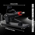 Sex Machines Thrusting Dildo Machines & Devices Infinitely Variable Speed With Anal Sex Toy Attachment 3Xlr Connectors Erotic Games For Single And Couple Masturbation (Set 1)