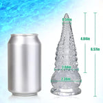 Tentacle Dildo Transparent Anal Dildos With Suction Cup Clear Realistic Dildo G-Spot Prostate Stimulation Butt Plug Masturbate Fantasy Dildos Sex Toys For Women Men And Couples (L)