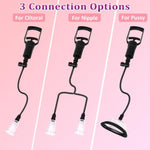 Pussy Pump Nipple Sucking Toys Adult Sex Toy, Sex Toys For Female Vacuum Vagina Pump Nipple Pussy Sucker With 4 Cups, Women Sex Toys Nipple Pussy Sucking Toys Include 2 Pussy & 2 Nipple Cups