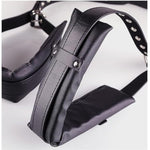 Leather Sponge Thigh Restraints Thigh Suspenders Adjustable Sex Sling Open Leg Straps Positioning Aid Bdsm Game Accessories Sex Toys For Couples