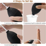 Realistic Squirting Dildo, Ejaculating Penis With Strong Suction Cup For Hands-Free Play, Sex Toy For Women, Men, Gay, Couple (S)