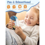 16-Piece Rotating Puzzles For Kids 4-6, Toddlers Puzzles 2-4, Road Trip, Airplane Activities Game, Travel Toys - Brain Teaser, Fine Motor Skills - Birthday Gifts Boys Girls - Dinosaur