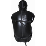 Binding Soft Leather Full Bodysuit Pajamas Jumpsuit Upscale Fetish Bondage Restraint Kit For Bedroom Sex Play - Bdsm Bondageromance Kit For Couples Restraint Training Toy(6 Fixed Tight Belts)