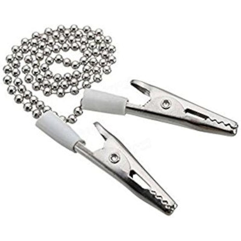 4Pcs Adjustable Metal Neck Strap Napkin Clip Lanyard Neck Strap Baby Elderly Adult Towel Apron Bib Clip