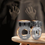 2 Pcs Cock Rings Vibrating Penis Ring Vibrator, Couples Sex Toys Clitoral Stimulator Cockring Penis Sleeve Erection Enhance Adult Male Sex Toy For Men Longer Harder Stronger