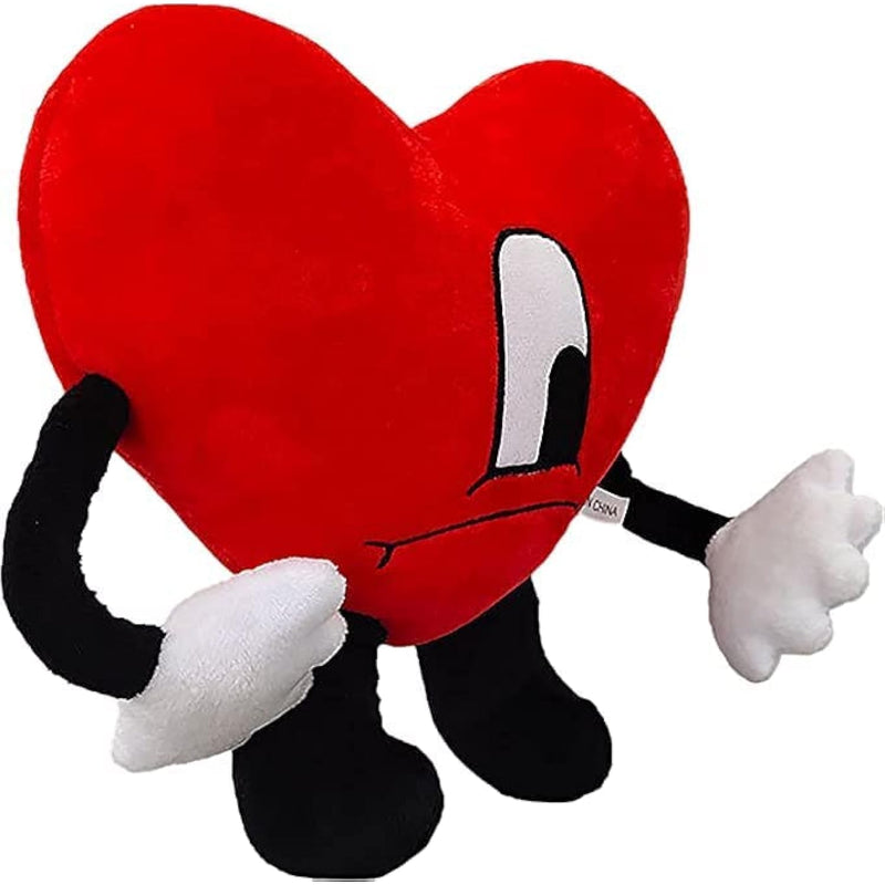 Bad Cute Bunny Plush Figure Toy 9.4 Inch Love Hearth Plush Toys For Kids An