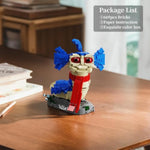 Worm Monster Building Block Toys Set, Fantasy Film Ello William Figure Set Compatible With Lego, Creative Horror Toys For Film Fans Kids Boys And Girls (669Pcs)