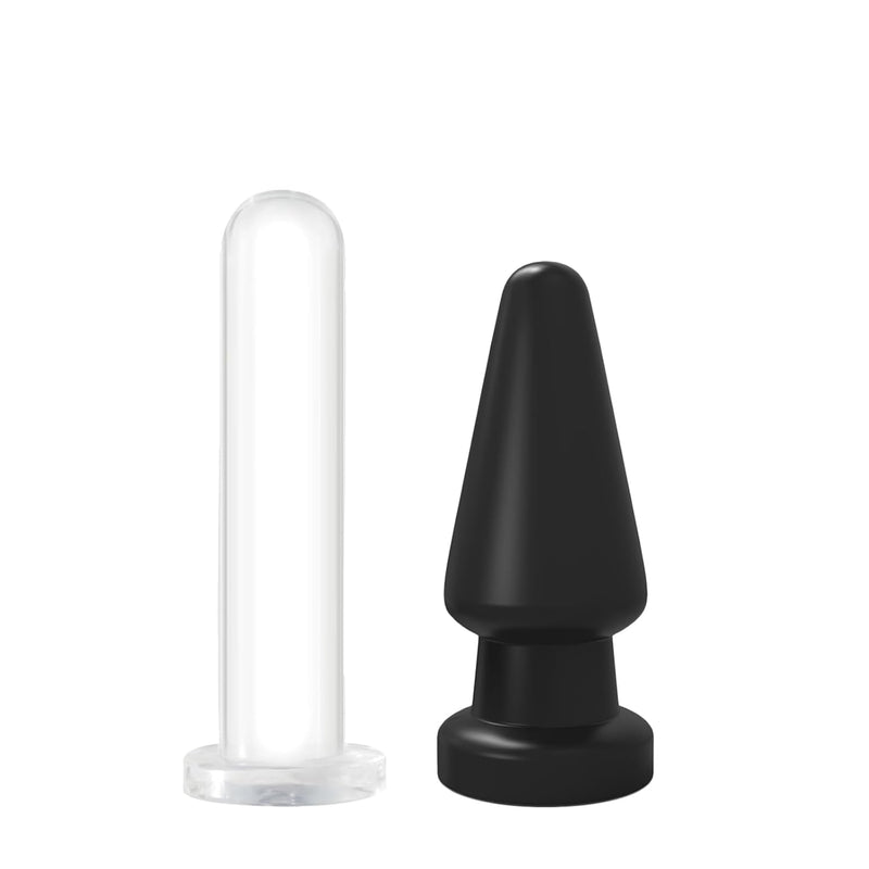 7.48" Anal Dildo+6.69" Anal Plug