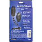 Silicone Remote Rechargeable Egg Bullet Vibrator, Waterproof And Silicone 12-Function Stimulator With Easy Retrieval Cord Adult Couple Sex Toy Black Se-0077-30-3