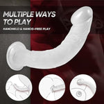 12 Inch Clear Dildo Realistic Huge Thick Anal Penis With Suction Cup, Adult And Gay For Silicone Sex Toys?Soft Thrusting Dildos For Women & Men