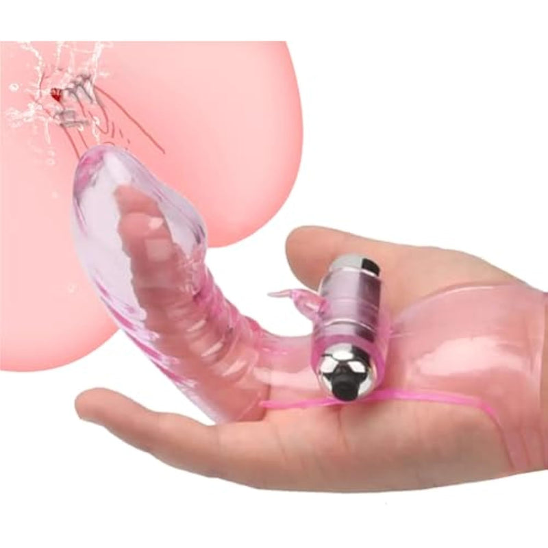 Finger Vibrator Women G-Spot Stimulation Sex Toys Clitoral Massager For Female Adult Sex Toys With Powerful Vibration For Lesbian Couples And Heterosexuality