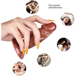 Realistic Dildo, Sex Toys For Beginners, Anal Plug For Women, Lesbians, Men, Gay And Couple (4.5" Brown)
