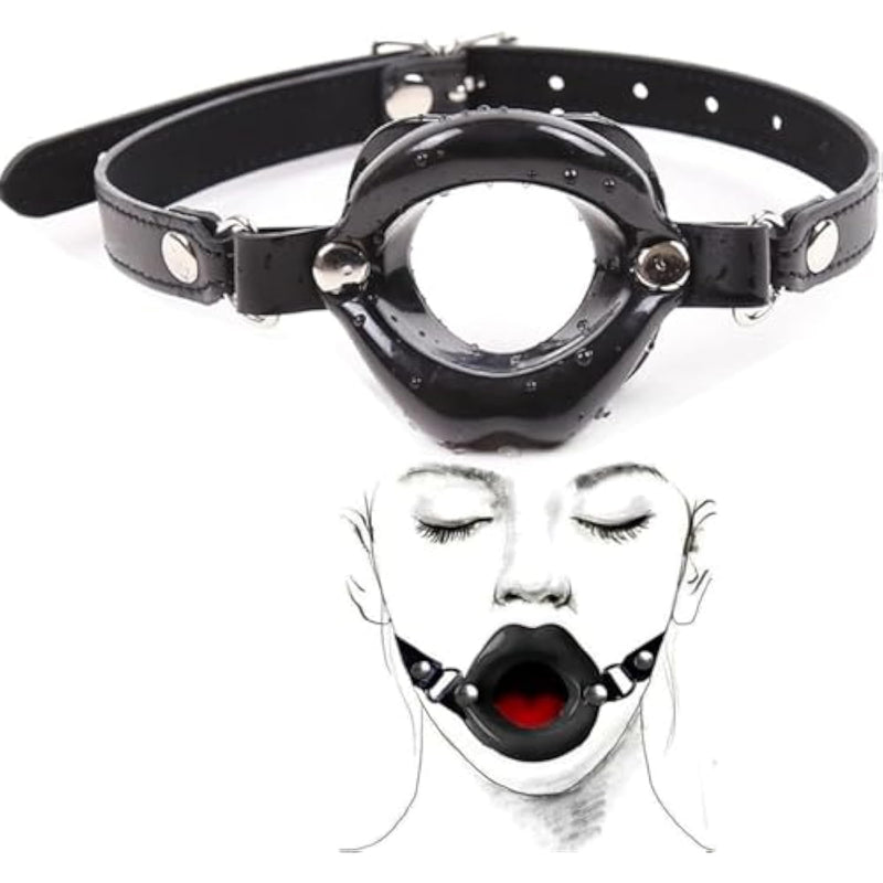Gag Mouth Silicone Lip Separator Open Mouth Gag Silicone Opening Gag Siliconeo Ring For Couples Play Sm Sex Toys Flirt For Men Women