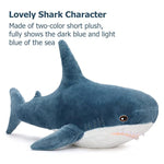 Giant Stuffed Animal Shark Plush 32In, Shark Stuffed Animal Large, Soft Shark Pillow Stuffed Toy For Kids