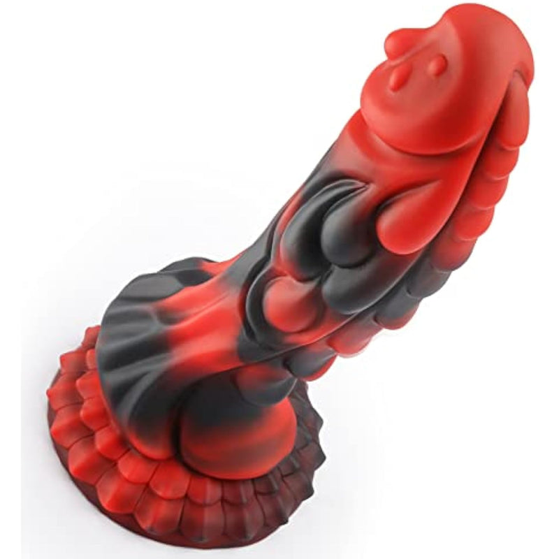 Sex Toy Realistic Silicone Dildo For Women, 8.2 Inch Lifelike Monster Dildo With Strong Suction Cup For G-Spot Pleasure, Soft Liquid Body Safe Material Adult Toys Dildo For Man And Couples Anal Play