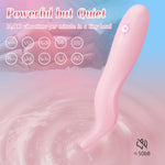 Pinpoint Clitoral G-Spot Vibrator For Woman - High-Frequency Clitoris Nipple Anal Sex Stimulator With 10 Intense Vibration Modes, Rechargeble Waterproof Silicone Vaginal Dildo Massager Adult Sex Toys