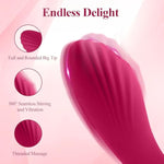 G Spot Dildo Vibrator, Vibrating Sex Toy For Clit & G-Spot Double Stimulation, Adult Sex Toys Female Couples Play