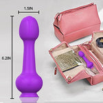 Rose Sex Toys Dildo Vibrator - Sex Toys For Women Clitoris G Spot Anal Stimulator With Powerful Suction Cup, 10 Powerful Vibration Modes For Woman Man Couples Pleasure (6.2 Inches)