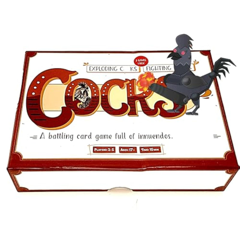 Box Of Cox - Funny White Elephant Gift - Two Games In One