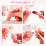 Silicone Makeup Toys Set Beauty Salon Toys For Toddler | Kids Makeup Sets Pretend Play Toys For Girls | Suitable For Princess Christmas Birthday Gifts