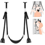 Bdsm Door Sex Swing Sex Toys Bondage Restraints Slave Leather Soft With Adjustable Straps,Indoor Ceiling Swing Sex Sling Adult Sexy Toys For Couples,Bdsm Kits,Room Game,Hold Up To 300Lbs