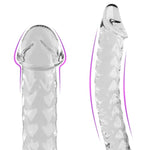 Bdsm Whip With Glass Dildos Leather Flogger Bondage Restraints Realistic Dildo Handle Whips Fetish Sex Toys For Women Men And Couples