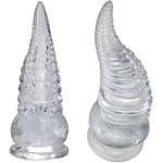 Tentacle Dildo Transparent Anal Dildos With Suction Cup Clear Realistic Dildo G-Spot Prostate Stimulation Butt Plug Masturbate Fantasy Dildos Sex Toys For Women Men And Couples (L)
