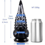 Tentacle Dildo Vibrator For Women, 8.7Inch Big Realistic Vibrating Anal Dildo With 10 Vibrations Modes, Silicone Huge Monster Prostate Massager Sex Toys For Couple G-Spot Stimulation