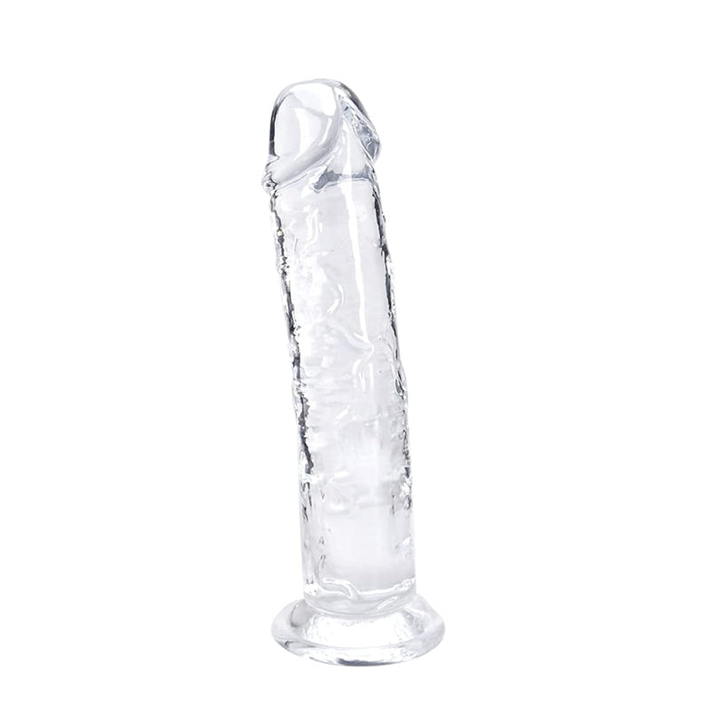 7.8 Inch Suction Dildo, Body-Safe Material Lifelike Beginners Sex Toys Dildo With Strong Suction Cup For Hands-Free Used For Women,Men Anal Toy