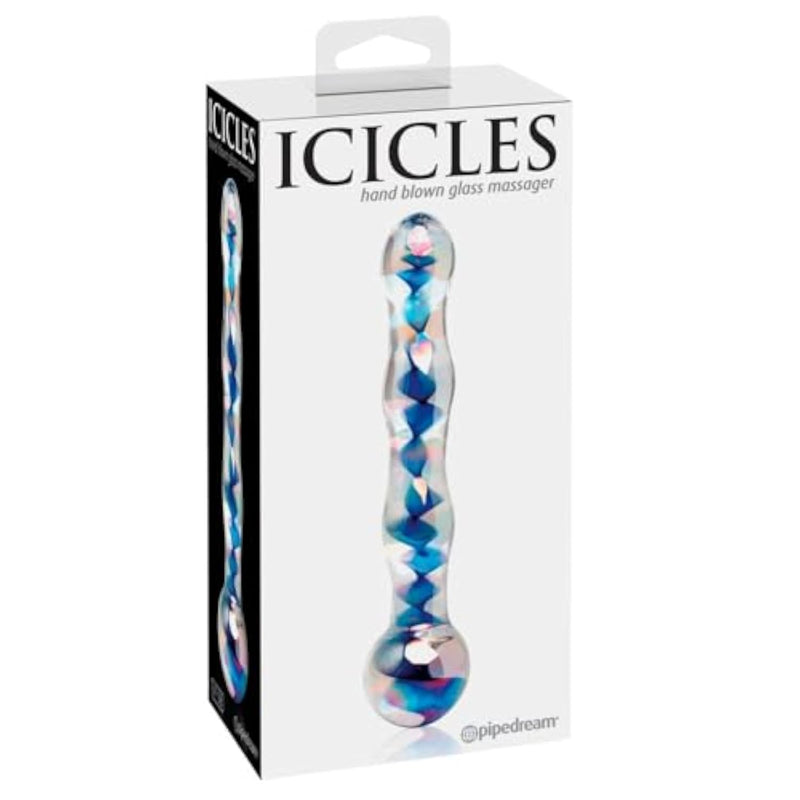 Crystal Icicle Decorations Set of 8
