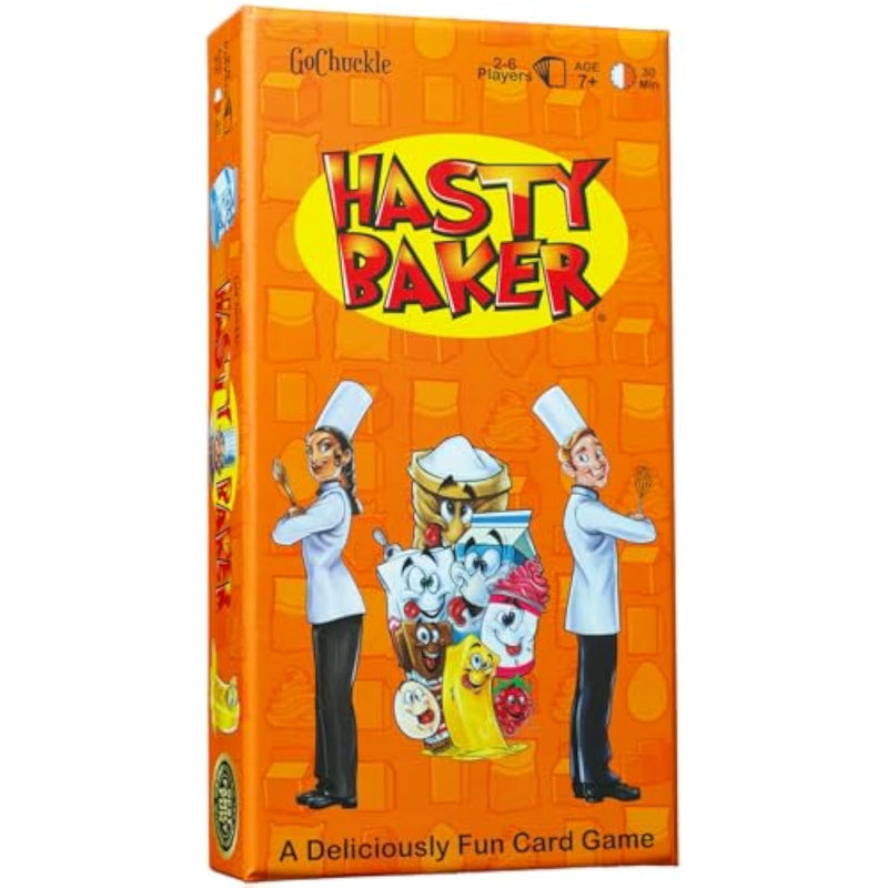 Hasty Baker Family Card Game - A Race To Collect Ingredients And Complete Recipes, For Families, Adults, Kids, Ages 7+, 2-6 Players, By
