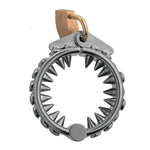 Impaler Locking CBT Ring with Spike Accents