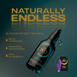 Naturally Endless Water-Based Long Lasting Lube For Men, Women And Couples, Safe With Latex And Non-Latex Condoms And Toys, 8.5 Oz