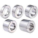 Stainless Steel Weight-Bearing Penile Pendant Stretching Exercise Magnetic Ring Metal Penis Cock Ring Toy(A3)