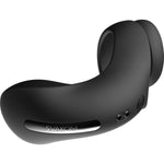 Benedict Silicone Rechargeable Cock Ring - Black