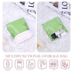 Silk Sanitary Napkin Storage Bag for Teen Aged Girls (Vert Criquet)
