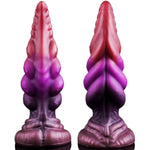 Tapered Knotted Dildo Fantasy Dragon Dildo, 7.8" Thick Silicone Tentacle Anal Dildos, Sex Toys With Knot, Huge Butt Plug Prostate Stimulator With Suction Cup, Curved Ribbed Dildos For Men Women