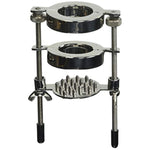 Stainless Steel Spiked Cbt Ball Stretcher And Crusher | Adjustable Weight, Ring, & Spike Compression | Allen Wrench Included | Premium Restraint Tool For Men