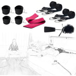 Sex Bondage Set -Sexual Pleasure Tools For Couples Bed Restraints Bdsm Toys Kit Incl Sex Straps Cuffs Blindfold, Bondage Gear & Accessories Couples Sex Game Toys For Men Women
