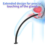 Silicone Urethra Sound With Syringe Hollow Penis Plug Injection Irrigation Urethral Sounding Stimulation Adult Sex Toys For Men (Black-S)