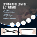 Blush Performance Vs2 - Puria Silicone Penis Ring For Men - Stretchy & Durable Erection Enhancing C-Rings Set -Strap-On Use - 3 Pack Male Enhancement Cock Band Adult Sex Toys - Black