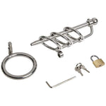 Stainless Steel Urethral Spreader for CBT Chastity Cage Use