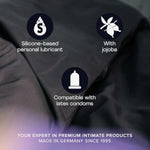 Back Door Silicone Based Personal Lubricant, Sex Lube For Men, Women & Couples (3.4 Oz)