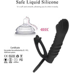 Dildo Anal Vibrator Double Penetration Penis Vibrator Butt Plug For Couples Men Prostate Massager Female Masturbator Adults Sex Toys For Woman Men Gay